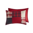 Woolrich Sunset Oversized Cotton Coverlet Mini Set in Red
