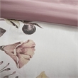Madison Park Cassandra 3 Piece Cotton Printed Duvet Cover Set in Blush