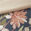 Madison Park Camillia 8 Piece Cotton Comforter Set in Navy
