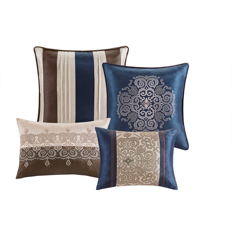 Madison Park Essentials Delaney 24 Piece Room In a Bag in Navy