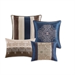 Madison Park Essentials Delaney 24 Piece Room In a Bag in Navy
