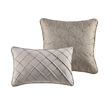 Madison Park Emilia 12 Piece Jacquard Complete Bed Set in Khaki