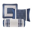 Madison Park Genevieve 7 Piece Comforter Set in Navy