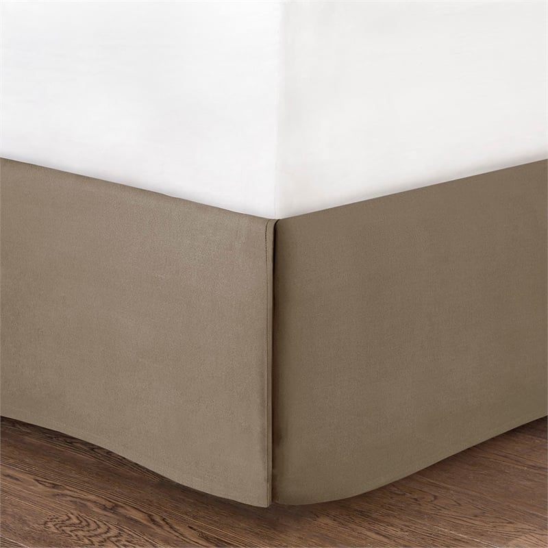 Madison Park Odette 8 Piece Jacquard Comforter Set in Tan