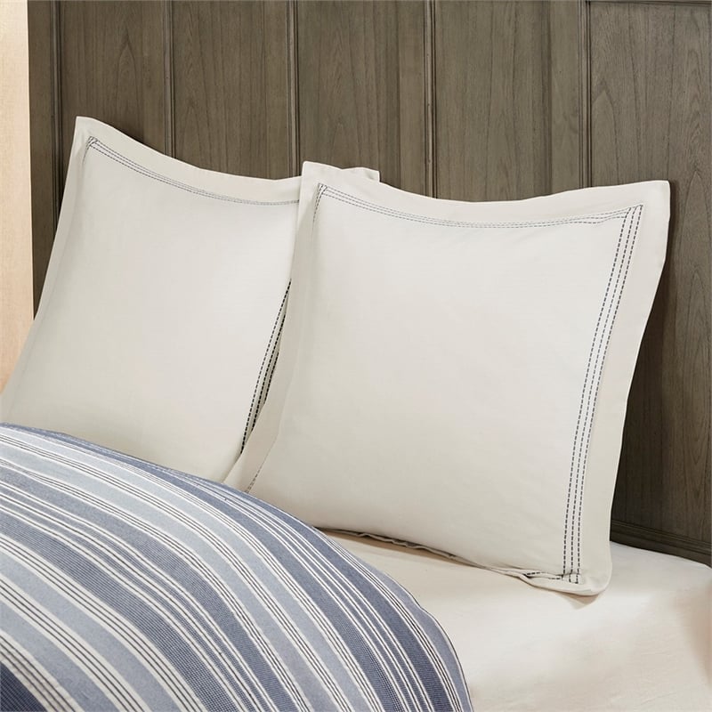 Madison Park Signature Farmhouse Comforter Set in Blue