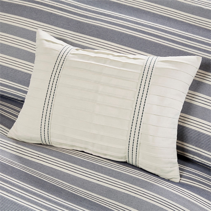 Madison Park Signature Farmhouse Comforter Set in Blue