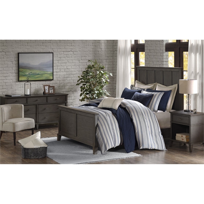 Madison Park Signature Farmhouse Comforter Set in Blue