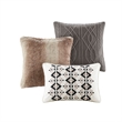 Madison Park Signature Urban Cabin Cotton Jacquard Comforter Set in Brown