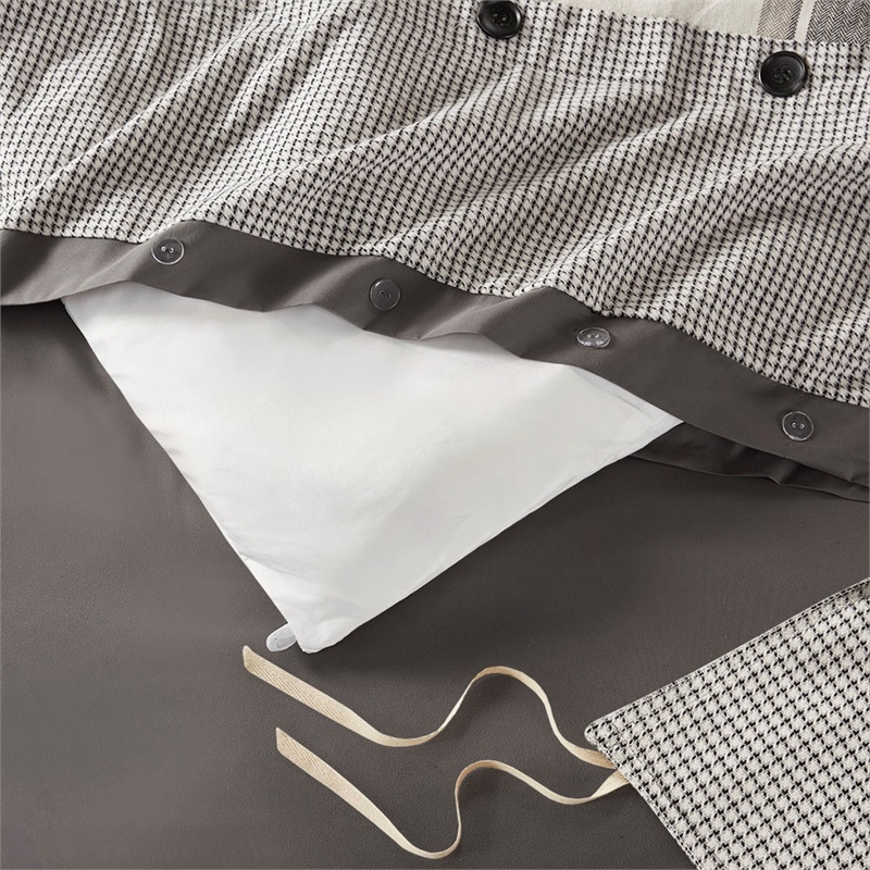 Madison Park Signature Urban Cabin Cotton Jacquard Comforter Set in Brown