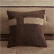 Madison Park Palisades 7 Piece Faux Suede Comforter Set in Brown