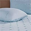 Urban Habitat Brooklyn Cotton Jacquard Comforter Set in Blue