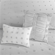 Urban Habitat Brooklyn Cotton Jacquard Comforter Set in Grey
