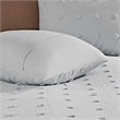 Urban Habitat Brooklyn Cotton Jacquard Comforter Set in Grey