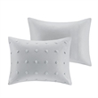 Urban Habitat Brooklyn Cotton Jacquard Comforter Set in Grey