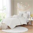 Urban Habitat Brooklyn Cotton Jacquard Comforter Set in Ivory