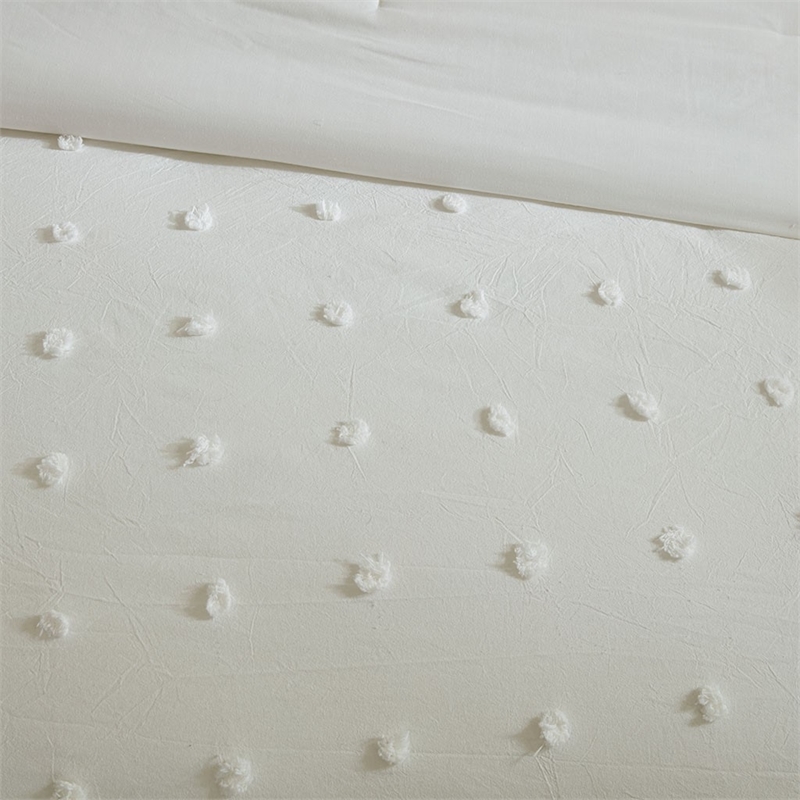 Urban Habitat Brooklyn Cotton Jacquard Comforter Set in Ivory