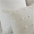 Urban Habitat Brooklyn Cotton Jacquard Comforter Set in Ivory