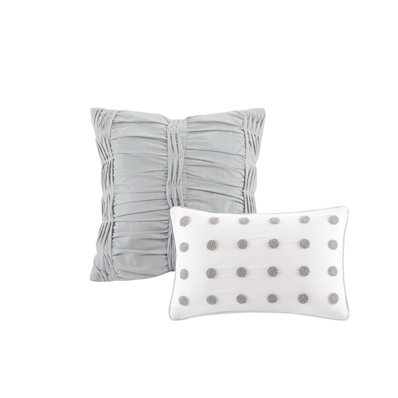 Urban Habitat Brooklyn Cotton Jacquard Comforter Set in Ivory