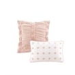 Urban Habitat Brooklyn Cotton Jacquard Comforter Set in Pink