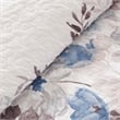 Madison Park Luna 6 Piece Printed Quilt Set with Throw Pillows in Taupe