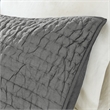 Madison Park Signature Serene 3 Piece Hand Quilted Cotton Quilt Set in Grey