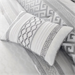 Madison Park Bennett 7 Piece Comforter Set in Grey