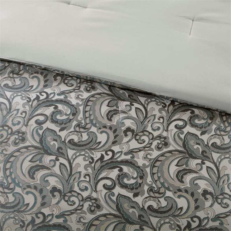 Madison Park Essentials Brystol 24 Piece Room in a Bag in Teal