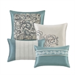 Madison Park Essentials Brystol 24 Piece Room in a Bag in Teal
