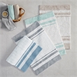 Madison Park Spa Cotton Reversible Bath Rug in Taupe