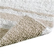 Madison Park Spa Cotton Reversible Bath Rug in Taupe