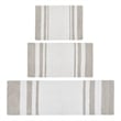 Madison Park Spa Cotton Reversible Bath Rug in Taupe