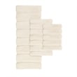 Madison Park Tufted Pearl Channel Rug in Wheat