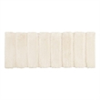 Madison Park Tufted Pearl Channel Rug in Wheat