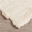 Madison Park Tufted Pearl Channel Rug in Wheat