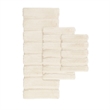 Madison Park Tufted Pearl Channel Rug in Wheat