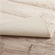 Madison Park Tufted Pearl Channel Rug in Wheat