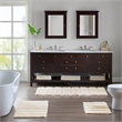 Madison Park Tufted Pearl Channel Rug in Wheat