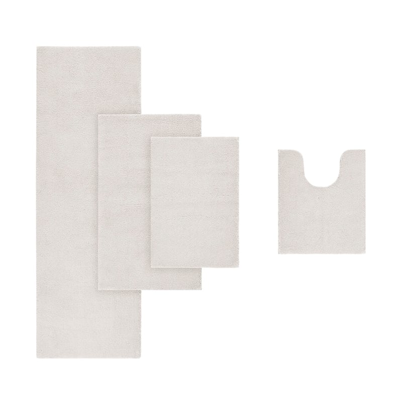 Marshmallow Bath Rug - Grey - Madison Park Signature