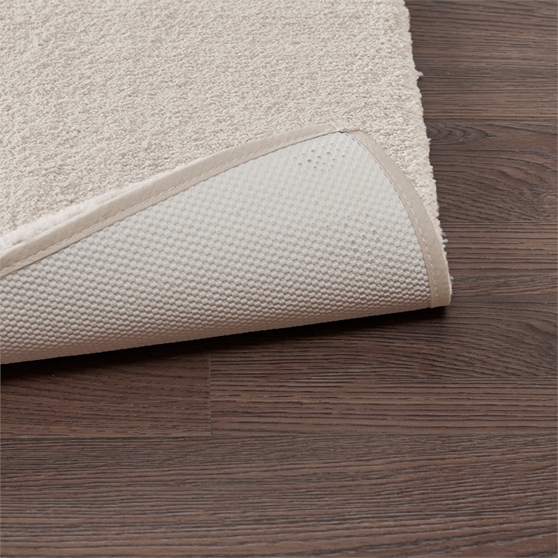 Madison Park Signature Marshmallow Bath Rug White