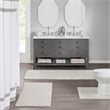 Madison Park Signature Marshmallow Bath Rug in Taupe