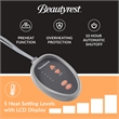 Beautyrest Cotton Blend Heated Mattress Pad in White