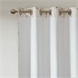Intelligent Design Raina Total Blackout Metallic Print Grommet Top Curtain Panel