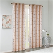 Intelligent Design Raina Total Blackout Metallic Print Grommet Top Curtain Panel