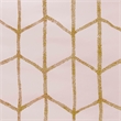 Intelligent Design Raina Total Blackout Metallic Print Grommet Top Curtain Panel