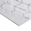 Intelligent Design Raina Total Blackout Metallic Print Grommet Top Curtain Panel
