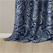 Madison Park Aubrey Jacquard Panel Pair in Navy