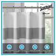 Madison Park Spa Waffle Shower Curtain with 3M Treatment in Grey