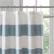 Madison Park Spa Waffle Shower Curtain with 3M Treatment in Blue