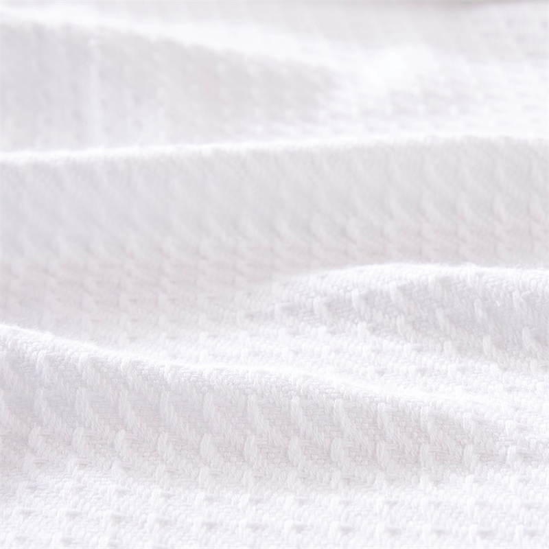 Madison Park Egyptian Cotton Blanket in White