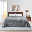 Beautyrest Heated Microlight to Berber Blanket in Grey